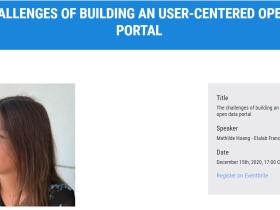 The future of open data portals: From open data portal to open data ecosystems